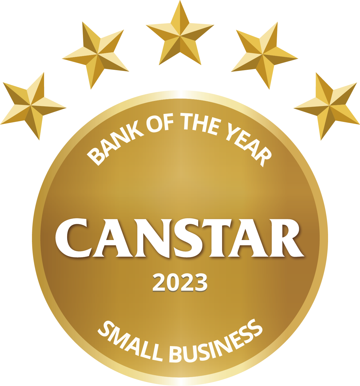 Canstar 2022 Bank of the Year, Small Business Award logo