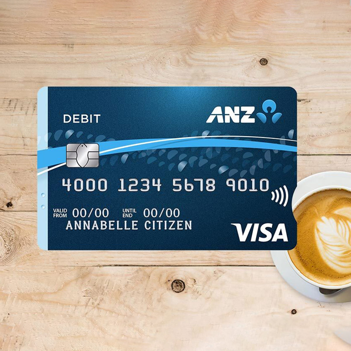 visa travel money card anz