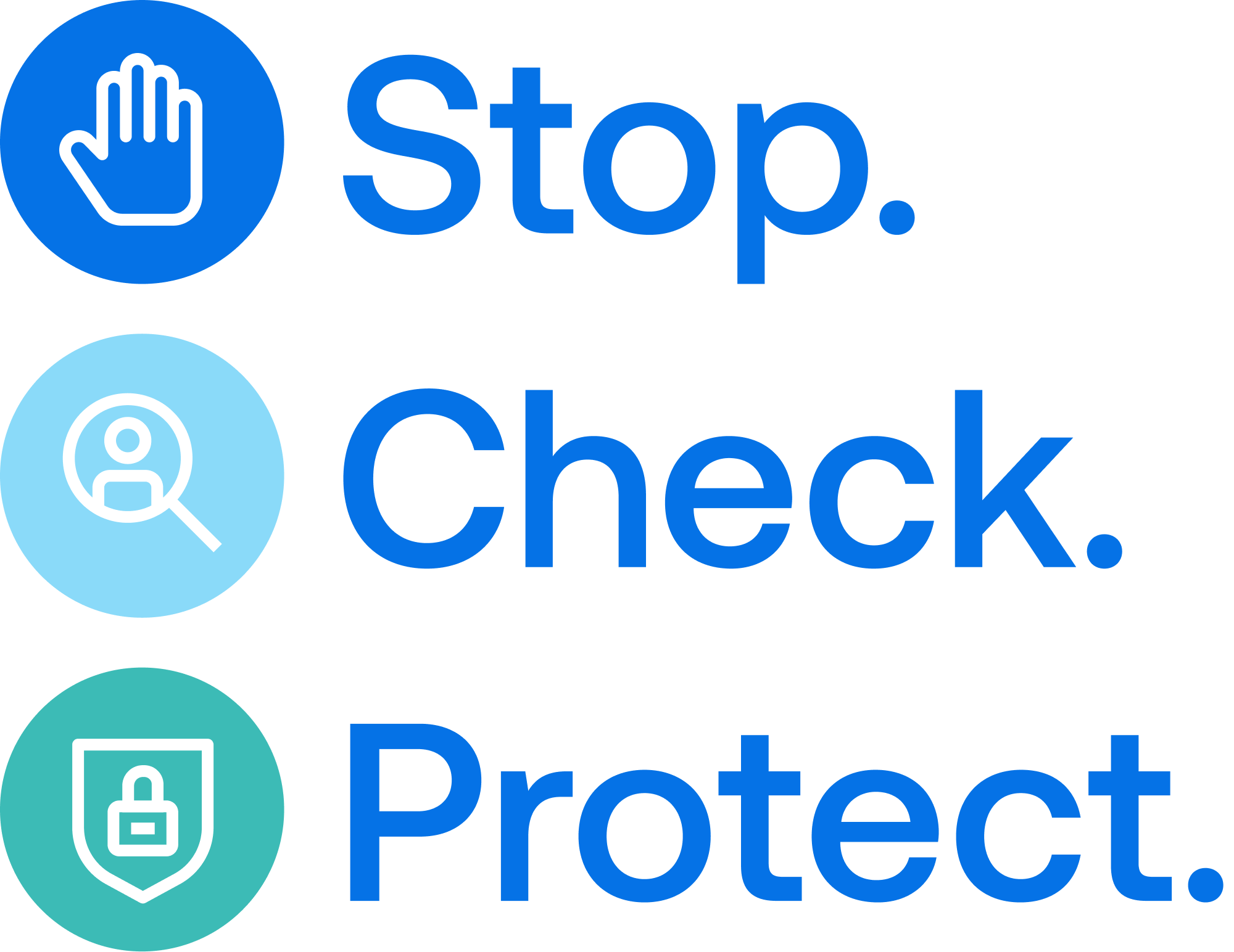 Stop. Check. Protect.